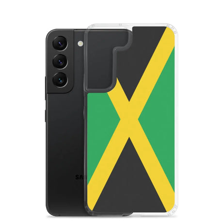 Coque téléphone drapeau de la jamaïque - pixelforma