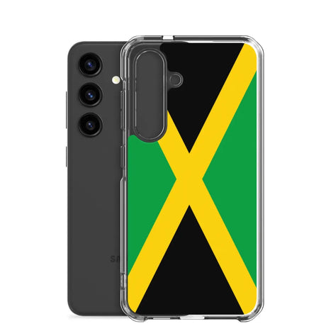Coque téléphone drapeau de la jamaïque - pixelforma