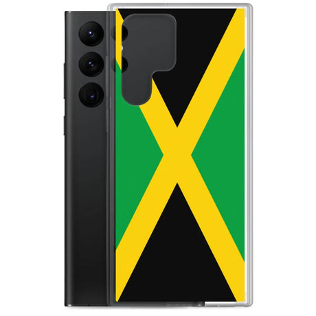 Coque téléphone drapeau de la jamaïque - pixelforma