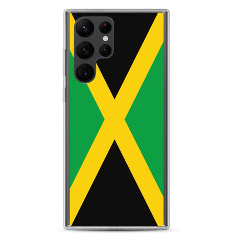 Coque téléphone drapeau de la jamaïque - pixelforma
