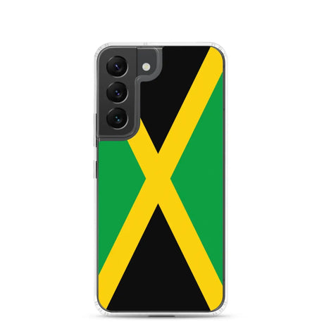 Coque téléphone drapeau de la jamaïque - pixelforma