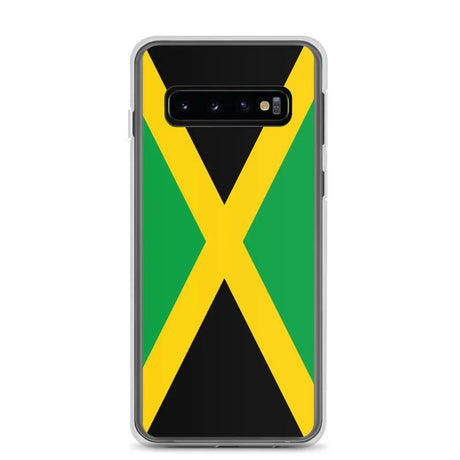 Coque téléphone drapeau de la jamaïque - pixelforma