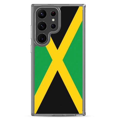 Coque téléphone drapeau de la jamaïque - pixelforma