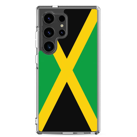 Coque téléphone drapeau de la jamaïque - pixelforma