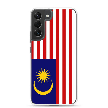Coque téléphone drapeau de la malaisie - pixelforma