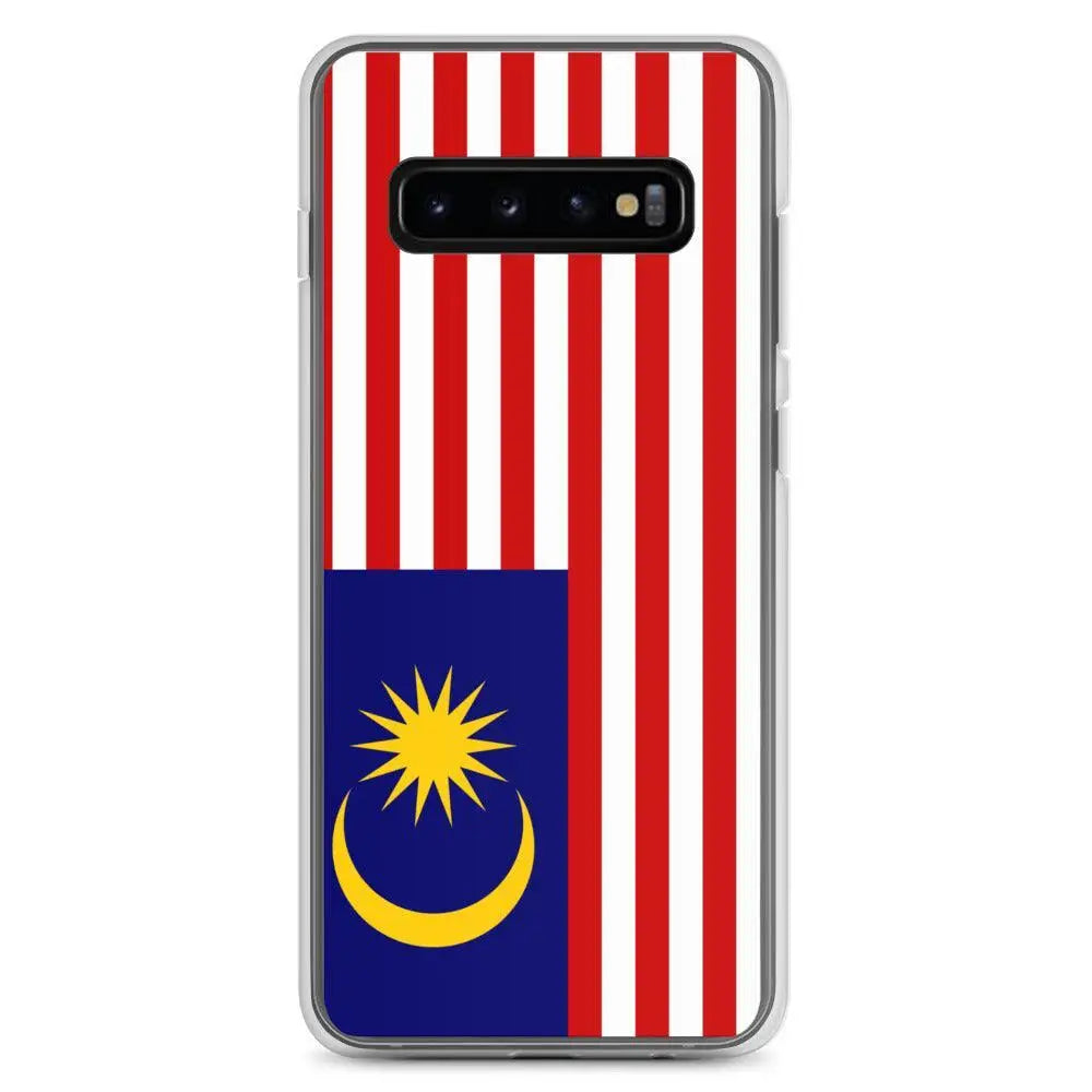 Coque téléphone drapeau de la malaisie - pixelforma