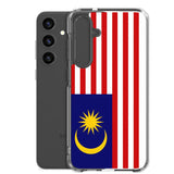Coque téléphone drapeau de la malaisie - pixelforma