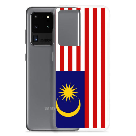 Coque téléphone drapeau de la malaisie - pixelforma