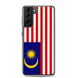 Coque téléphone drapeau de la malaisie - pixelforma