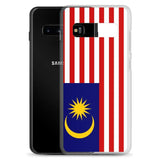 Coque téléphone drapeau de la malaisie - pixelforma