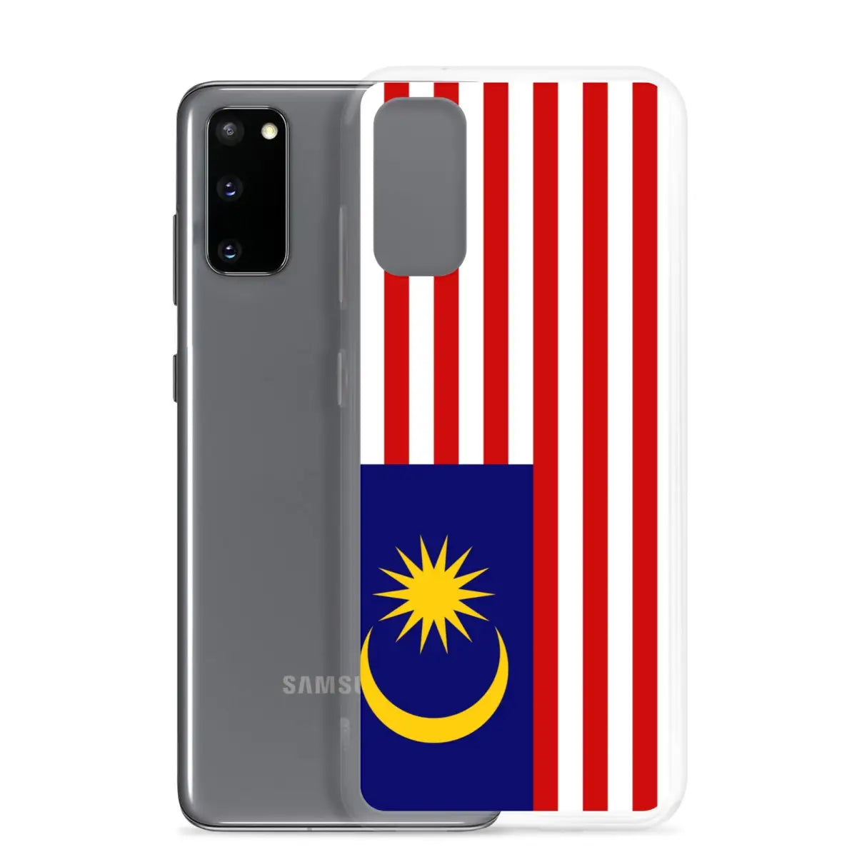 Coque téléphone drapeau de la malaisie - pixelforma
