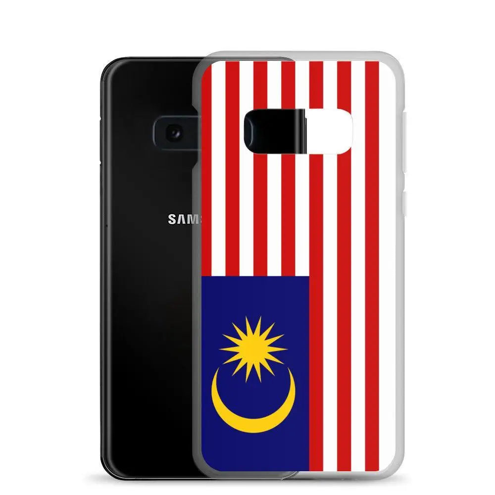 Coque téléphone drapeau de la malaisie - pixelforma