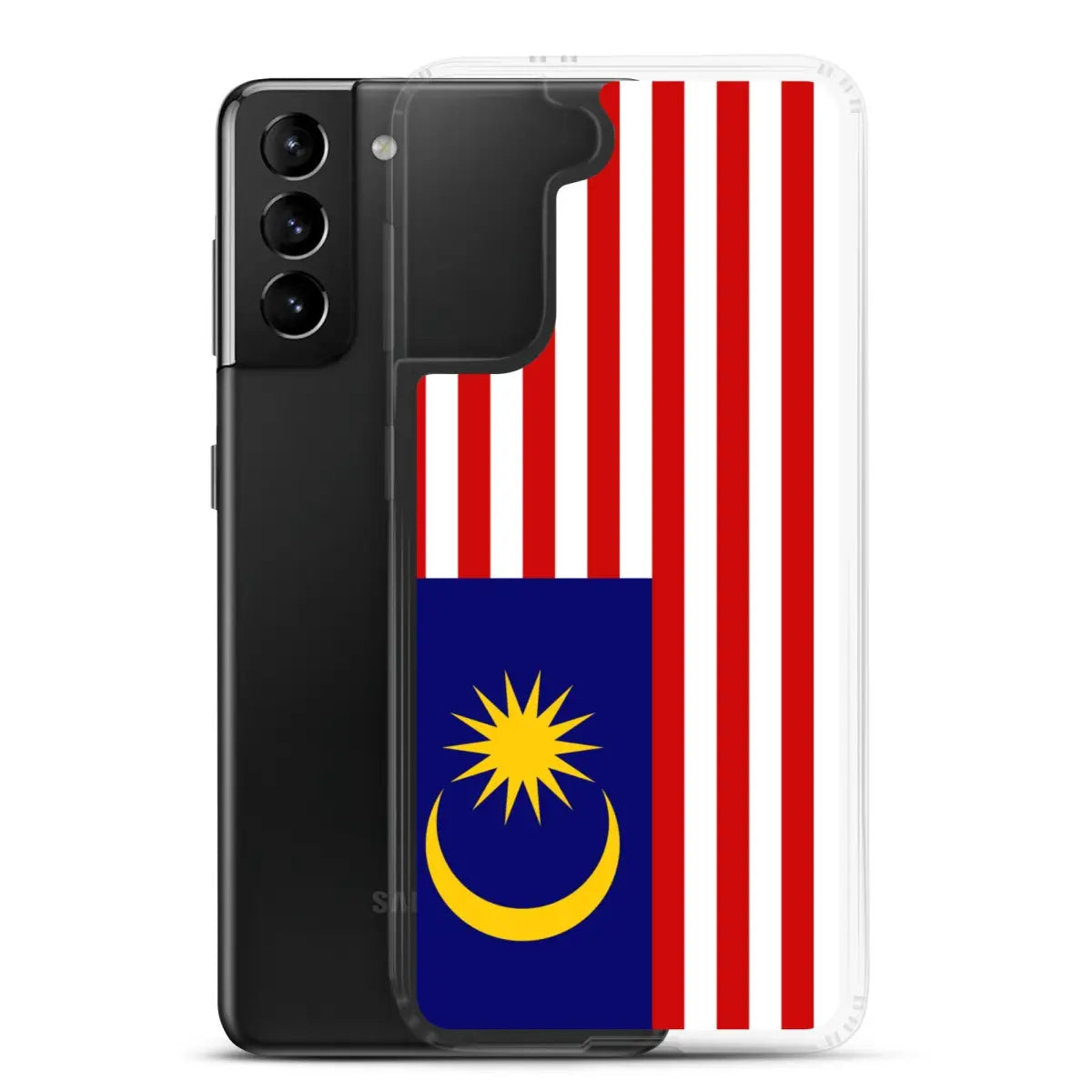 Coque téléphone drapeau de la malaisie - pixelforma