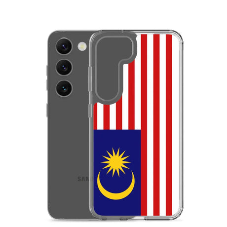 Coque téléphone drapeau de la malaisie - pixelforma