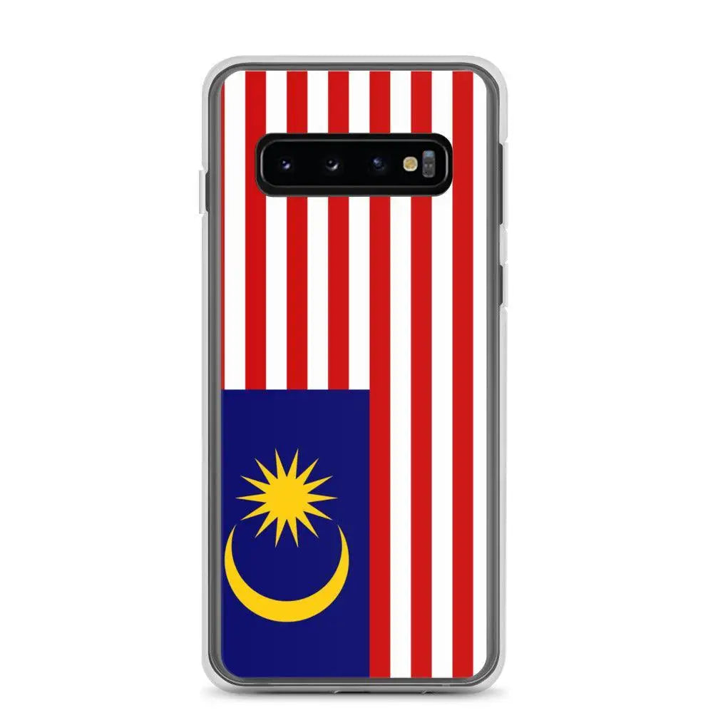 Coque téléphone drapeau de la malaisie - pixelforma