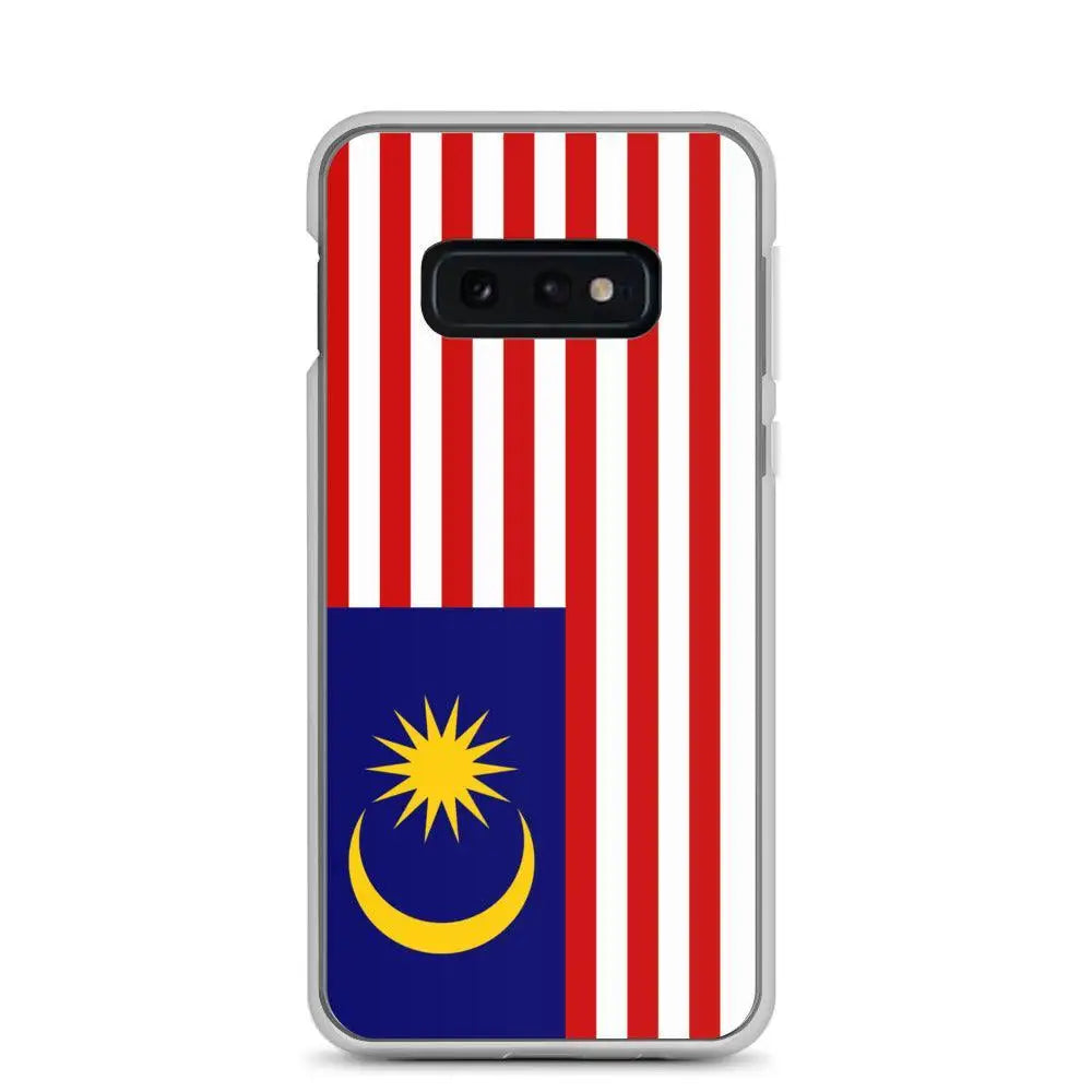 Coque téléphone drapeau de la malaisie - pixelforma