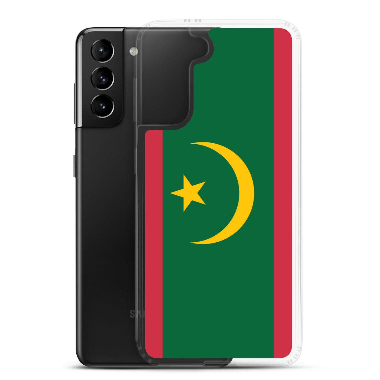 Coque Téléphone Drapeau de la Mauritanie - Pixelforma