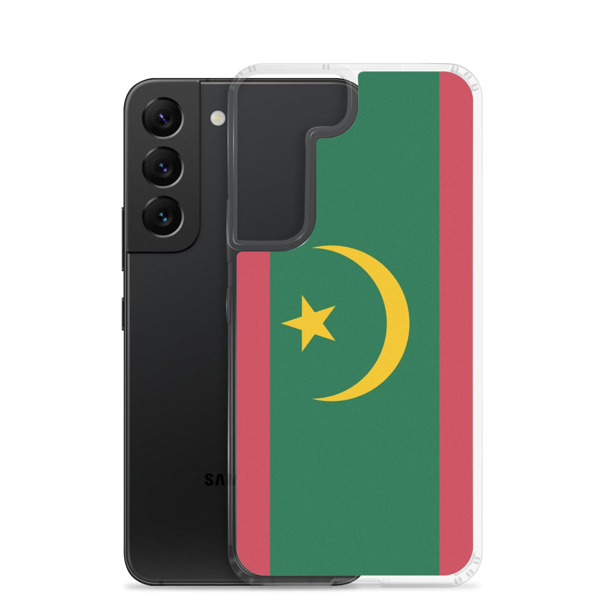 Coque Téléphone Drapeau de la Mauritanie - Pixelforma