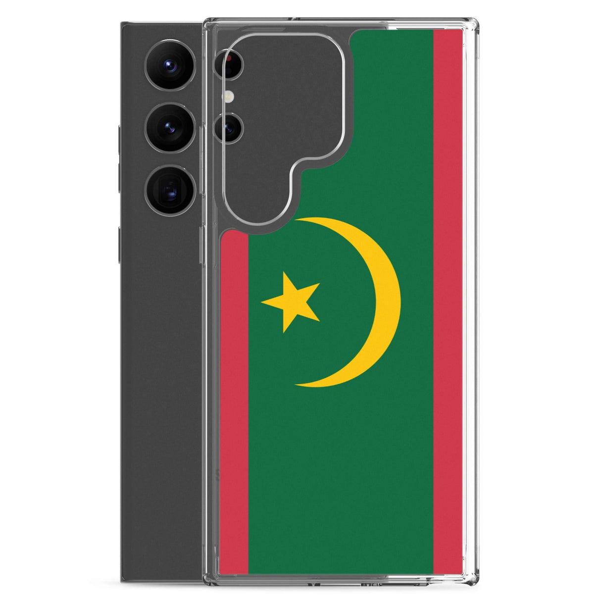 Coque Téléphone Drapeau de la Mauritanie - Pixelforma