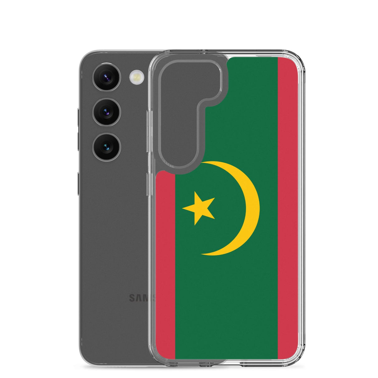 Coque Téléphone Drapeau de la Mauritanie - Pixelforma