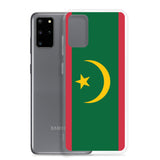 Coque Téléphone Drapeau de la Mauritanie - Pixelforma