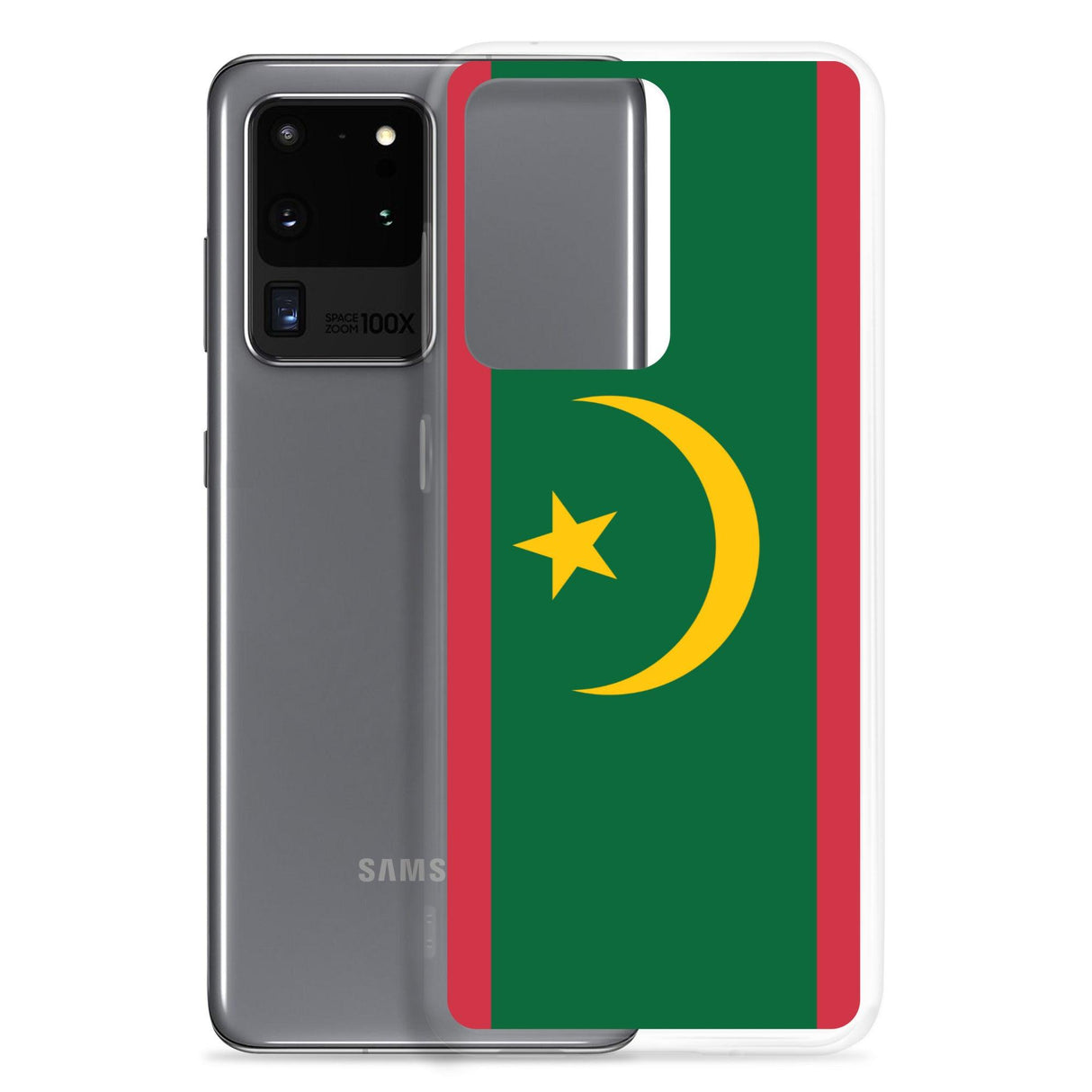 Coque Téléphone Drapeau de la Mauritanie - Pixelforma