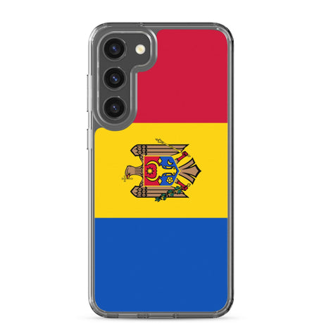 Coque Téléphone Drapeau de la Moldavie - Pixelforma