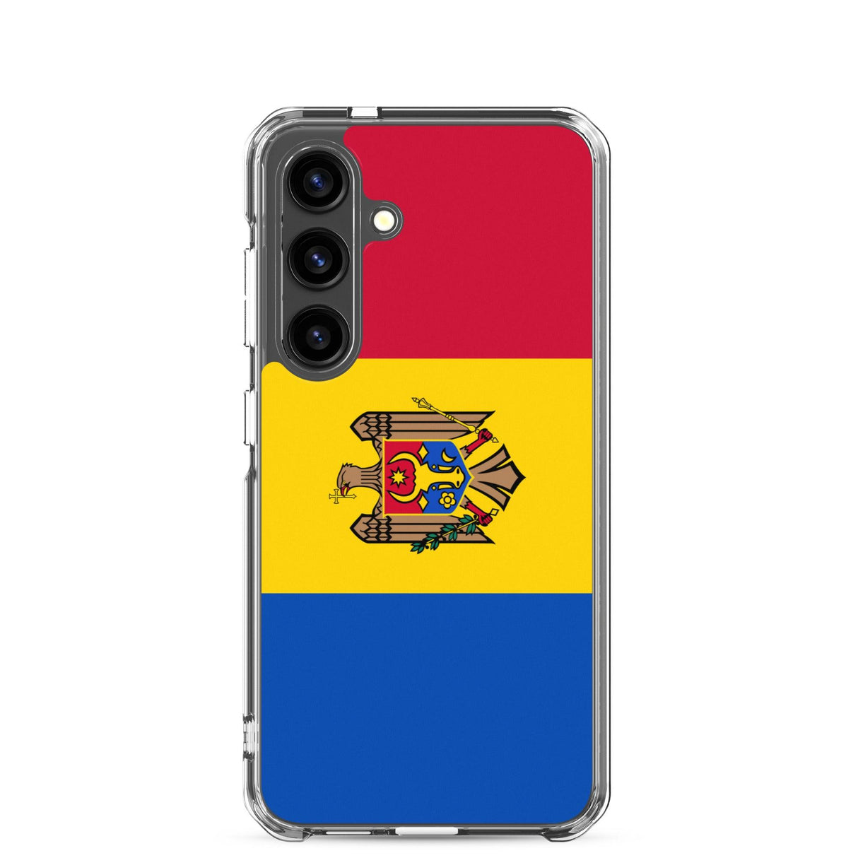 Coque Téléphone Drapeau de la Moldavie - Pixelforma