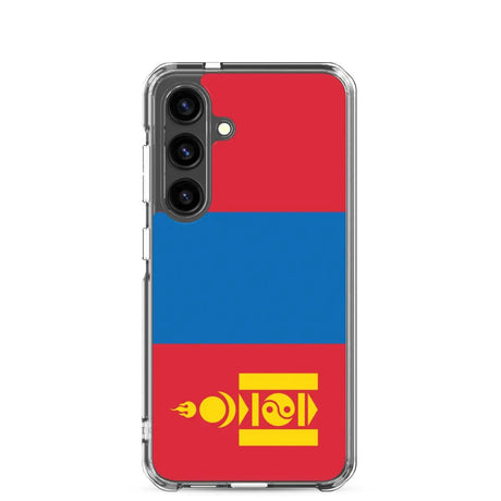 Coque téléphone drapeau de la mongolie - pixelforma