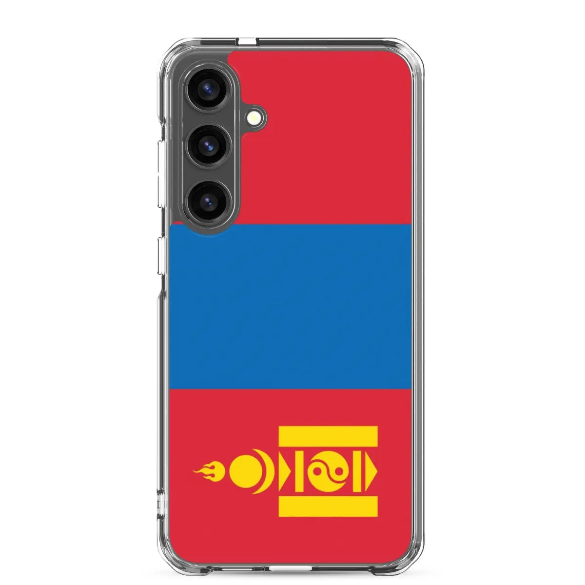 Coque téléphone drapeau de la mongolie - pixelforma