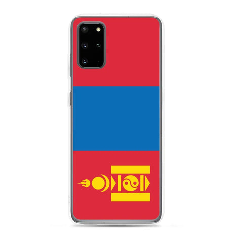 Coque téléphone drapeau de la mongolie - pixelforma