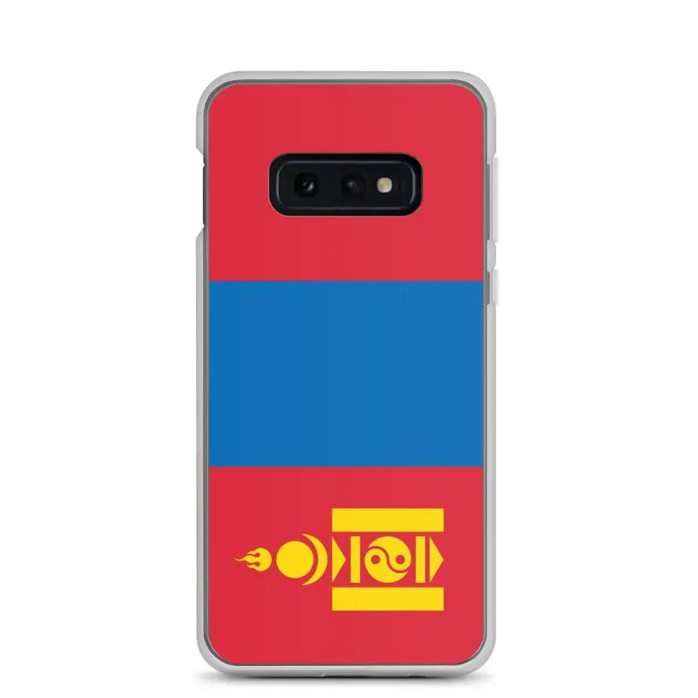Coque téléphone drapeau de la mongolie - pixelforma