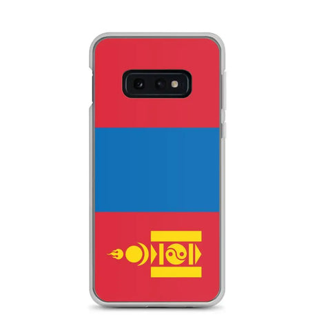 Coque téléphone drapeau de la mongolie - pixelforma