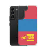 Coque téléphone drapeau de la mongolie - pixelforma