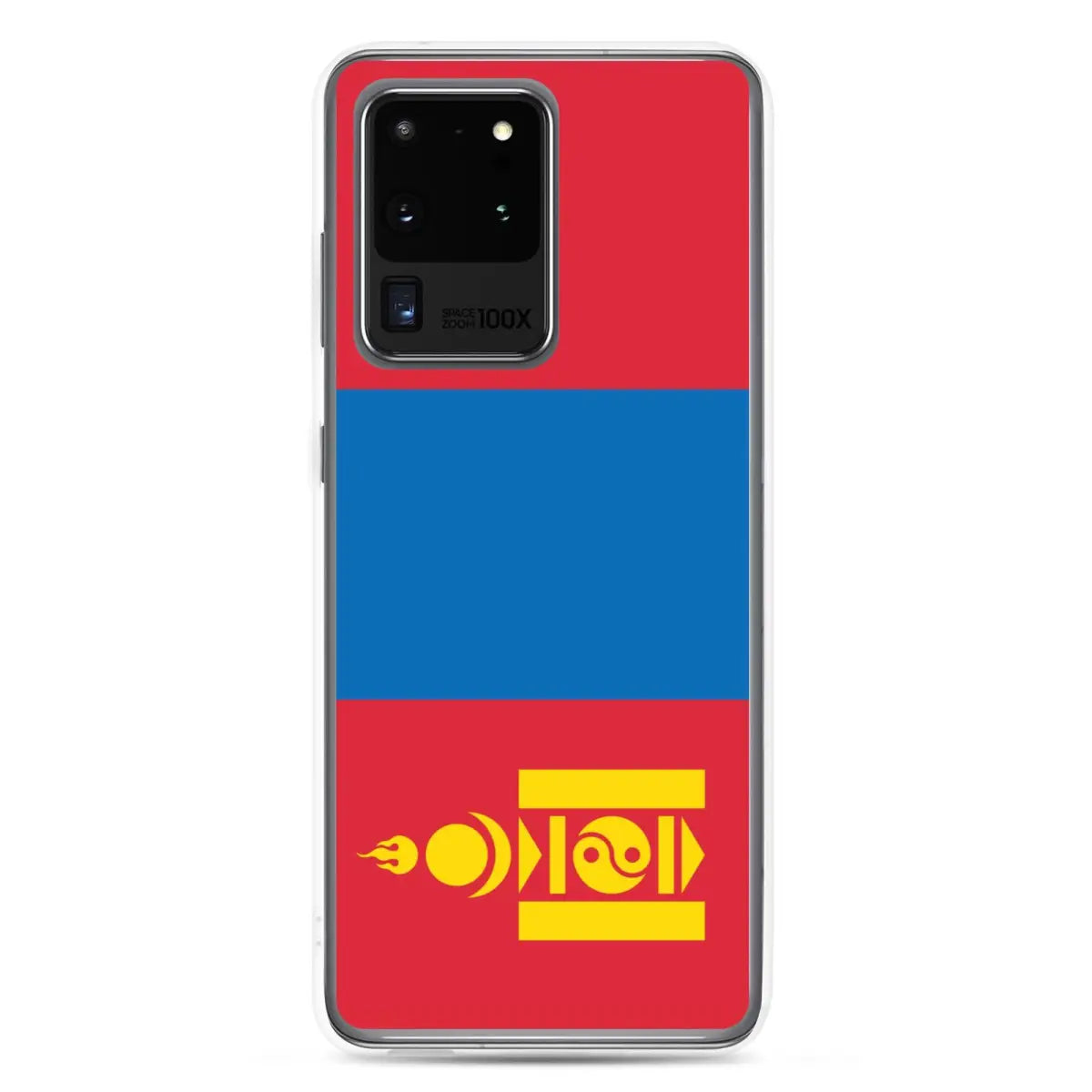 Coque téléphone drapeau de la mongolie - pixelforma