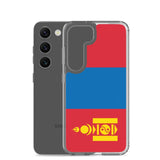 Coque téléphone drapeau de la mongolie - pixelforma