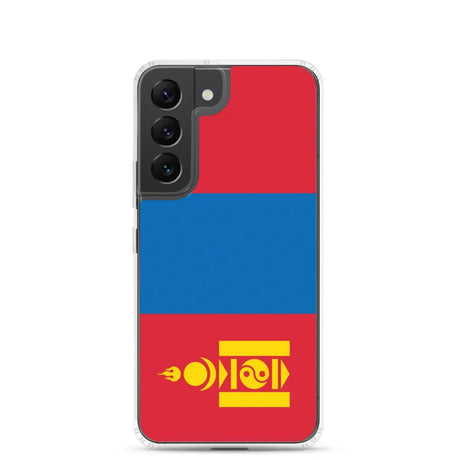Coque téléphone drapeau de la mongolie - pixelforma