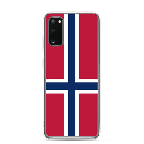 Coque Téléphone Drapeau de la Norvège - Pixelforma