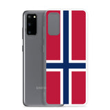 Coque Téléphone Drapeau de la Norvège - Pixelforma