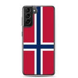 Coque Téléphone Drapeau de la Norvège - Pixelforma