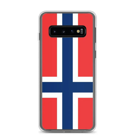 Coque téléphone drapeau de la norvège - pixelforma