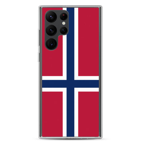 Coque Téléphone Drapeau de la Norvège - Pixelforma