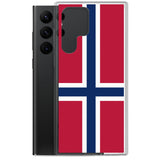 Coque Téléphone Drapeau de la Norvège - Pixelforma