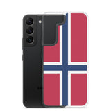 Coque Téléphone Drapeau de la Norvège - Pixelforma