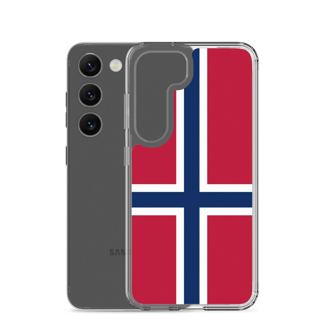 Coque Téléphone Drapeau de la Norvège - Pixelforma