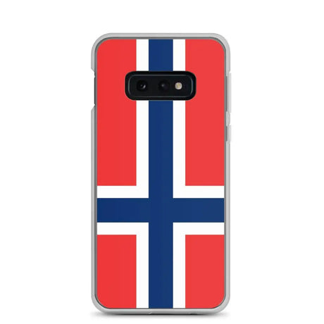 Coque téléphone drapeau de la norvège - pixelforma