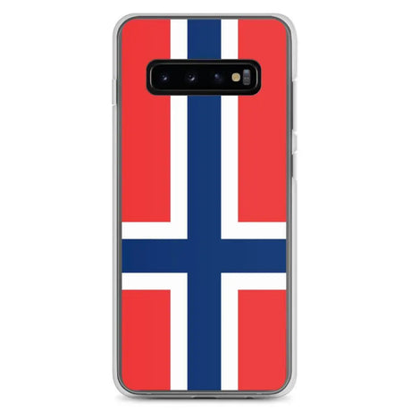 Coque téléphone drapeau de la norvège - pixelforma