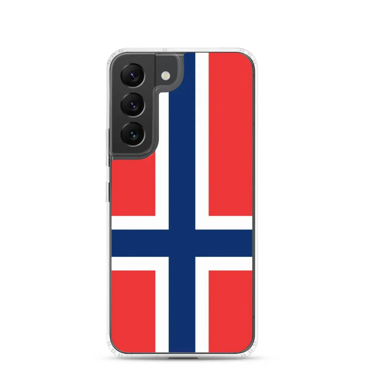 Coque téléphone drapeau de la norvège - pixelforma