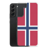 Coque Téléphone Drapeau de la Norvège - Pixelforma 