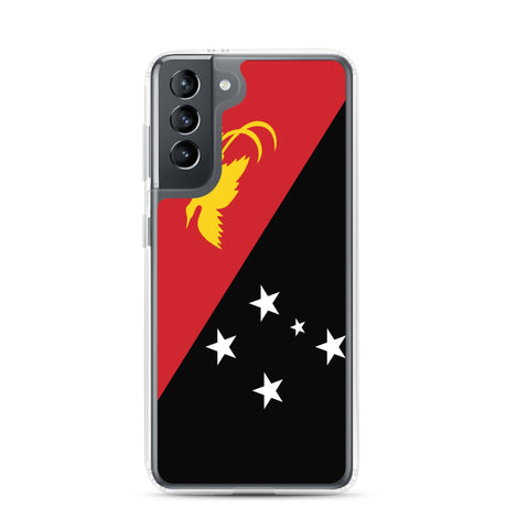 Coque Téléphone Drapeau de la Papouasie-Nouvelle-Guinée - Pixelforma